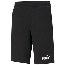 Clothing Men Cropped trousers Puma Ess Shorts 10 Black