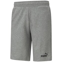 Clothing Men Cropped trousers Puma Ess Shorts 10 Grey
