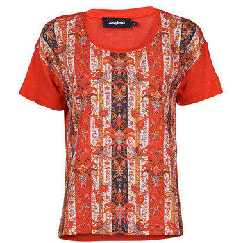 Clothing Women Short-sleeved t-shirts Desigual LOMBOK Multicolour