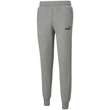 Clothing Men Trousers Puma Essentials Logo Grey