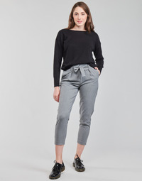 Clothing Women Chinos Only ONLNICOLE Grey
