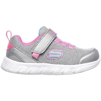 Shoes Children Low top trainers Skechers Comfy Flex Moving ON Silver