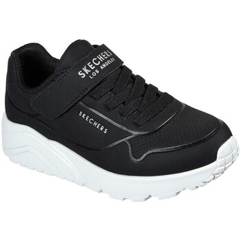 Shoes Children Low top trainers Skechers Uno Lite Vendox Black