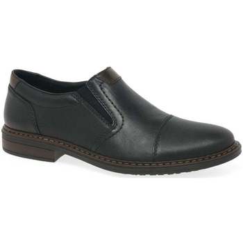 Shoes Men Loafers Rieker Colorado Mens Slip On Shoes black