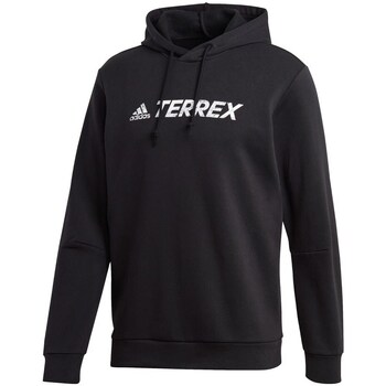 Clothing Men Sweaters adidas Originals Terrex Graphic Logo Hoodie Black