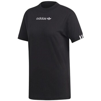 Clothing Women Short-sleeved t-shirts adidas Originals Coeeze Black