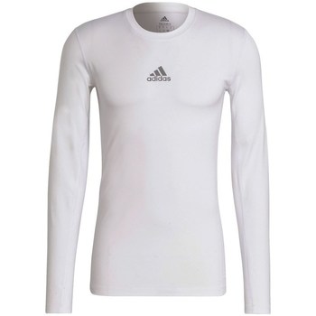 Adidas  Techfit Compression  men's T shirt in White