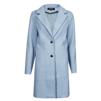 Only  ONLCARRIE BONDED  women's Coat in Blue