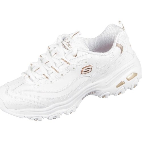 Shoes Women Low top trainers Skechers Dlites White