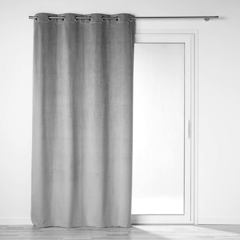 Home Curtains & blinds Douceur d intérieur VELOUNIGHT Grey