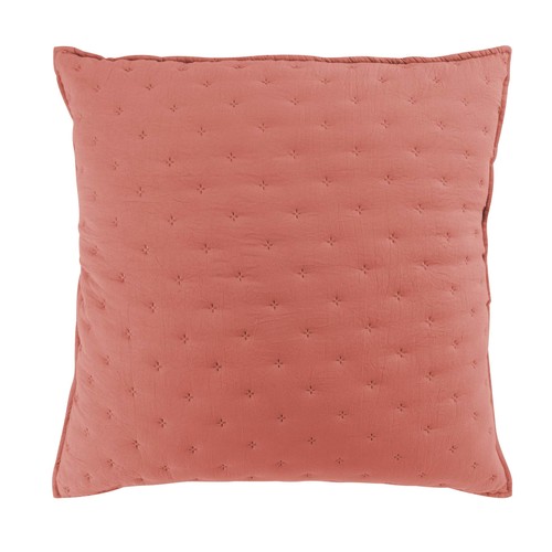 Home Cushions covers Douceur d intérieur MELLOW CHIC Terracotta