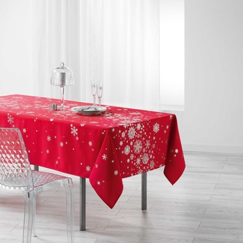 Home Tablecloth Douceur d intérieur CONSTELLATION Red