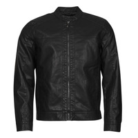 Clothing Men Leather jackets / Imitation leather Only & Sons  ONSMIKE Black