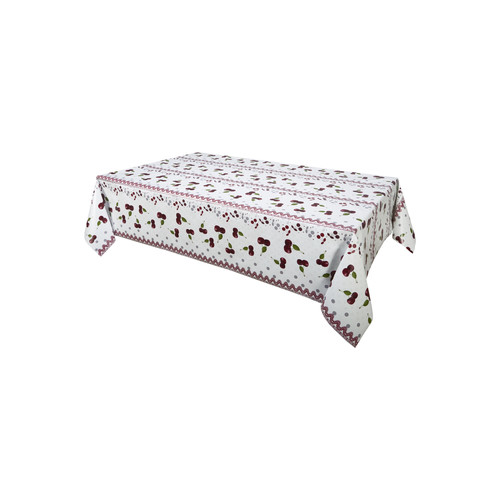 Home Tablecloth Habitable CERISE - ROUGE - 140X250 CM Red