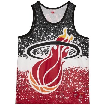Clothing Men Short-sleeved t-shirts Mitchell And Ness Nba Miami Heat Red
