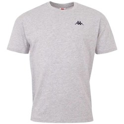 Clothing Men Short-sleeved t-shirts Kappa Veer Tshirt Grey