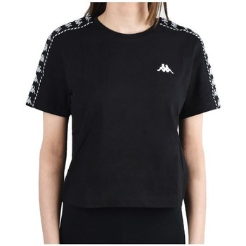 Clothing Women Short-sleeved t-shirts Kappa Inula Tshirt Black