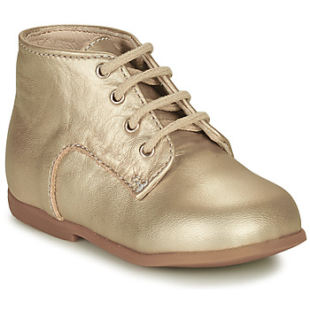 Shoes Girl Hi top trainers Little Mary MILOTO Gold