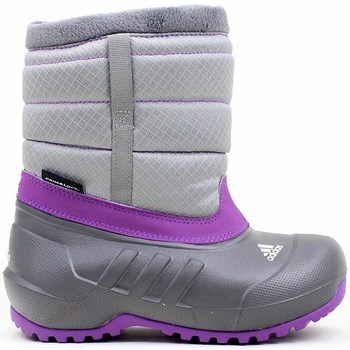 Shoes Children Snow boots adidas Originals Winterfun Girl Grey, Violet