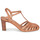 Shoes Women Sandals JB Martin LOYALE Goat / Velvet / Camel