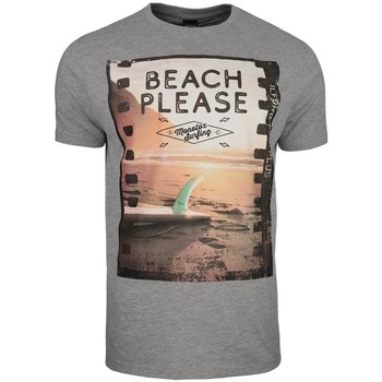 Clothing Men Short-sleeved t-shirts Monotox Beach Grey