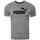 Clothing Men Short-sleeved t-shirts Puma Ess Logo Tee Grey