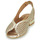 Shoes Women Flat shoes JB Martin LOUISE Nappa / Perfo / Gold
