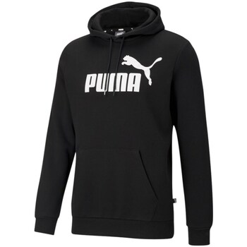 Clothing Men Sweaters Puma Essential Big Logo Hoody Black