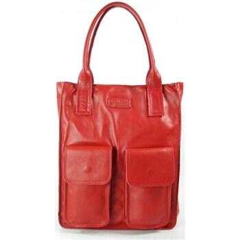 Bags Women Handbags Vera Pelle Xxl A4 Red