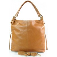 Bags Women Handbags Vera Pelle A4 Camel Honey