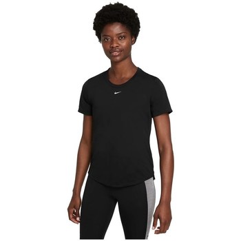 Clothing Women Short-sleeved t-shirts Nike Drifit One Black