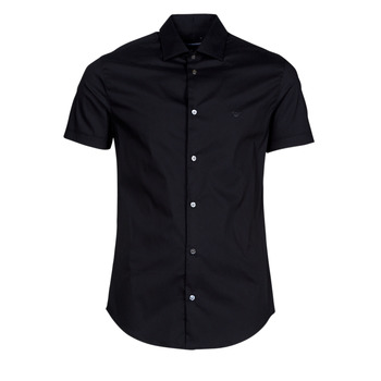 Clothing Men Short-sleeved shirts Emporio Armani 8N1C91 Black