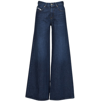 Clothing Women Flare / wide jeans Diesel 1978 Blue / Dark