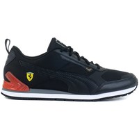 Shoes Men Low top trainers Puma Ferrari Track Racer Black