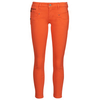Clothing Women 5-pocket trousers Freeman T.Porter ALEXA CROPPED NEW MAGIC COLOR Pureed / Pumpkin