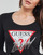Clothing Women Long sleeved tee-shirts Guess LS CN ICON TEE Black