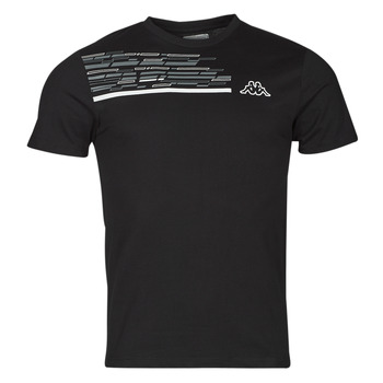 Clothing Men Short-sleeved t-shirts Kappa GODOT Black
