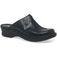 Shoes Women Clogs Josef Seibel Catalonia Cerys Womens Leather Clogs black