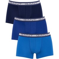 Underwear Men Boxer shorts Gant 3 Pack Essentials Trunks blue