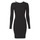 Clothing Women Short Dresses MICHAEL Michael Kors CHAIN CUTOUT MINI DRS Black