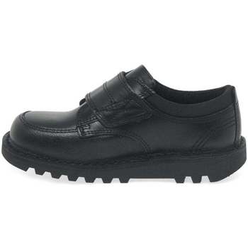 Kickers Kick Scuff Lo Boys Infant School Shoes Black