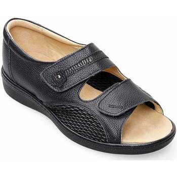 Shoes Women Derby Shoes Padders Peaceful Womens Wide Fit Sandals black