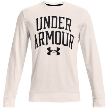Clothing Men Sweaters Under Armour Rival Terry Crew White