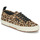 Shoes Women Low top trainers Superga 2750 RIPPED LEOPARD Leopard