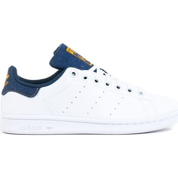 Shoes Children Low top trainers adidas Originals Stan Smith J White
