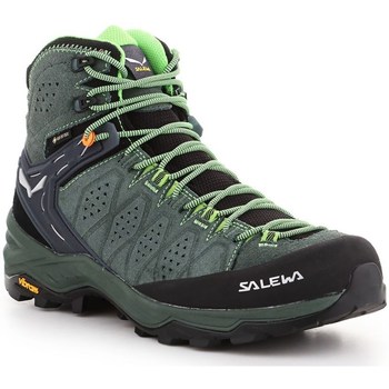 Shoes Men Walking shoes Salewa MS Alp 2 Mid Gtx Green