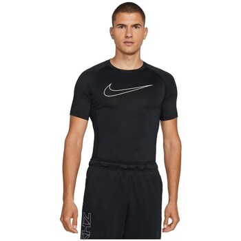 Clothing Men Short-sleeved t-shirts Nike Pro Drifit Black
