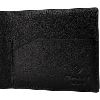 Gant Logo Leather Wallet black