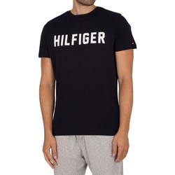 Clothing Men Sleepsuits Tommy Hilfiger Lounge Graphic T-Shirt blue