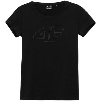 Clothing Women Short-sleeved t-shirts 4F TSD353 Black